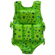 My Pool Pal Girls or Boys Swimwear Flotation Lifevest Swimsuit Stargaze, Large