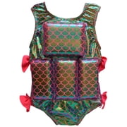 My Pool Pal Girls Flotation Swimsuit, Magical Mermaid, X-Small