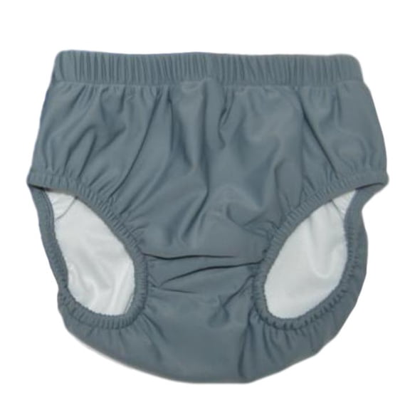 My Pool Pal Reusable Swim Diaper, Grey, Youth M (10/12)