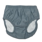 My Pool Pal Reusable Swim Diaper, Grey, Youth XS 6/8