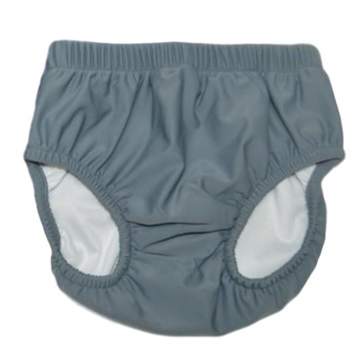 My Pool Pal Reusable Swim Diaper, Grey, Youth Y (14)