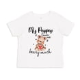 thumbnail image 1 of My Poppop Loves Me Beary Much Toddler T-Shirt 3T White, 1 of 3
