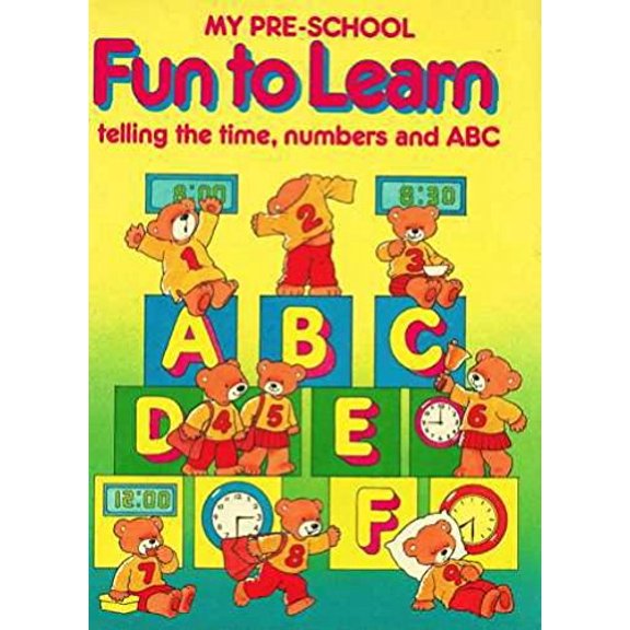 Pre-Owned My Pre-school Fun to Learn: Telling the Time, Numbers and Abc (12-copy Pack): 12-copy Pack (Price as Per Copy) (Hardcover) 0862278430 9780862278434