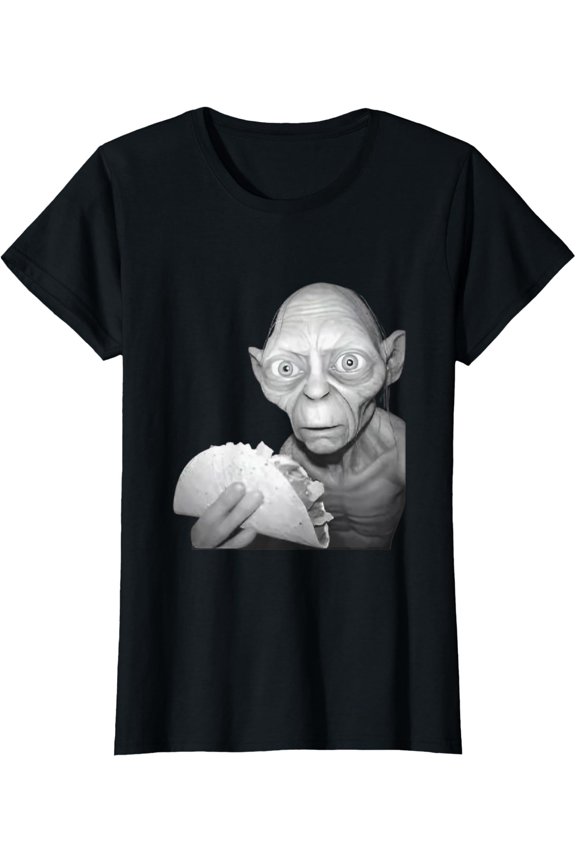 My Precious Tacos Crossover Costume Theme Ladies' Crewneck T-Shirt All Size S-5XL