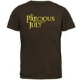 thumbnail image 1 of My Precious was Born in July Mens T Shirt Brown MD, 1 of 1
