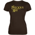 thumbnail image 1 of My Precious was Born in May Juniors Soft T Shirt Brown X-LG, 1 of 1