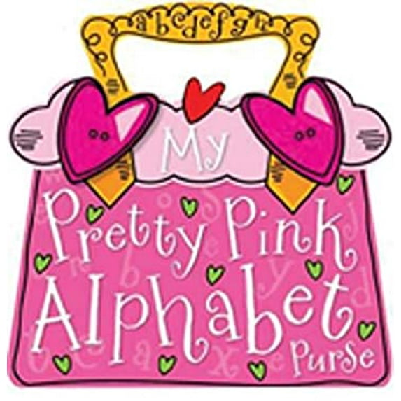 Pre-Owned My Pretty Pink Alphabet Purse