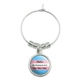 thumbnail image 1 of My Pronouns Are She Her Hers Gender Identity Wine Glass Charm Drink Marker, 1 of 4