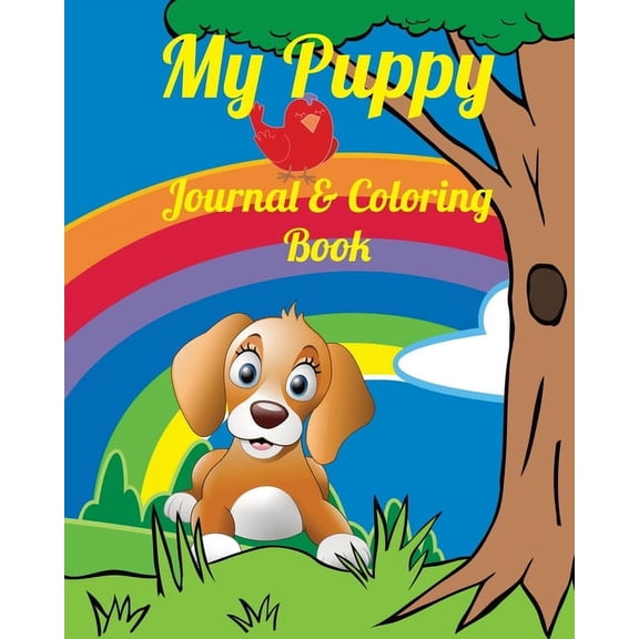 My Puppy Journal & Coloring book, (Paperback)