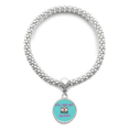 thumbnail image 1 of My Queen Royal Regina Majesty Sliver Bracelet Pendant Jewelry Chain Adjustable Bangle, 1 of 3