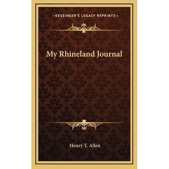 My Rhineland Journal (Hardcover)
