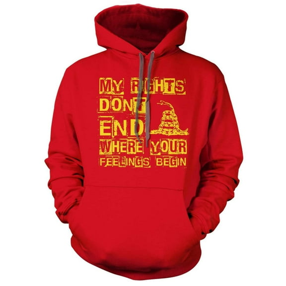 My Rights Don't End Where Your Feelings Begin Hoodie