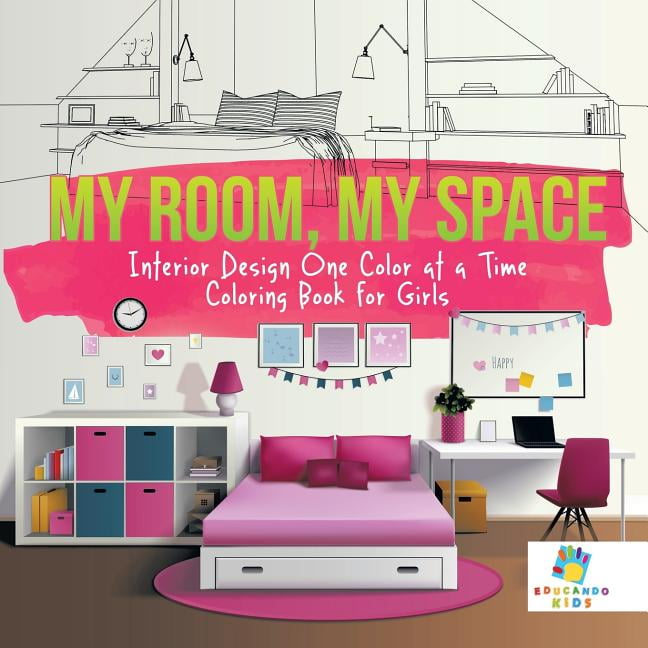 Vintage My Room Coloring Book [2025]