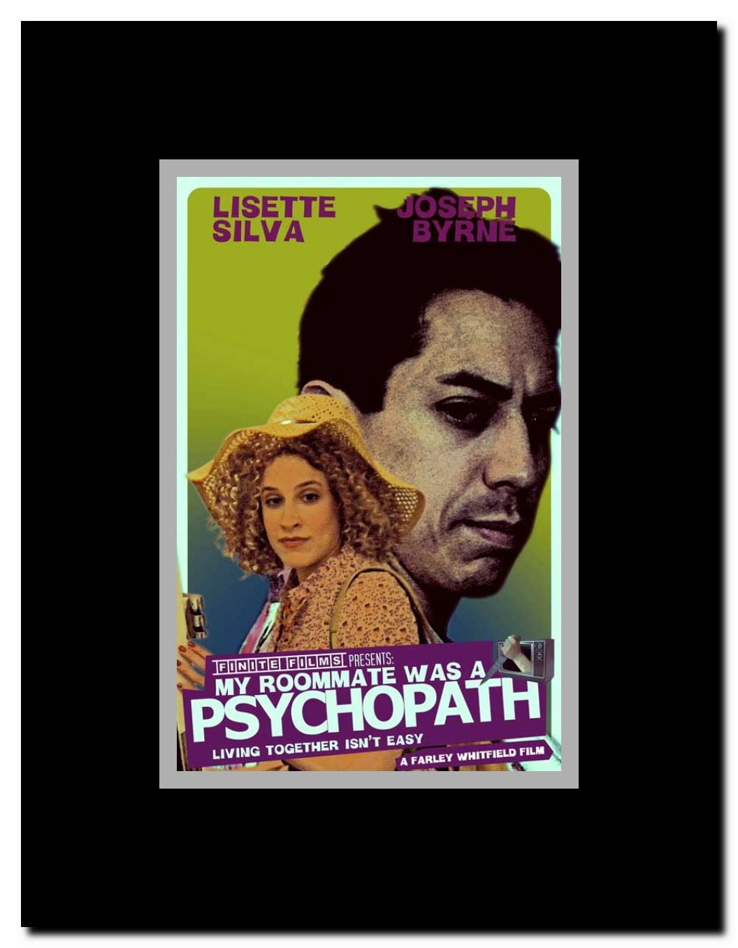 My Roommate was a Psychopath Framed Movie Poster