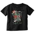 thumbnail image 1 of My Rules My Life Skull Snake Tattoo Toddler Boy Girl T Shirt Infant Toddler Brisco Brands 6M, 1 of 5
