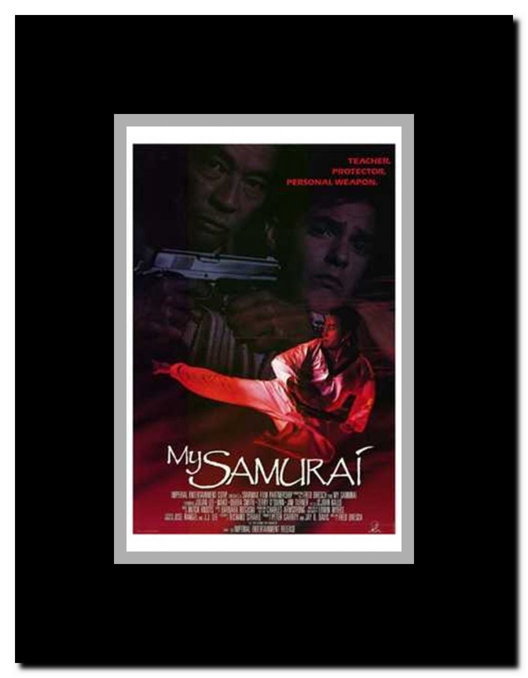 My Samurai Framed Movie Poster