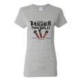 thumbnail image 1 of My Savior is Tougher than Nails Bible Verse | Female Inspirational/Christian Graphic T-Shirt, Heather Grey, Large, 1 of 3