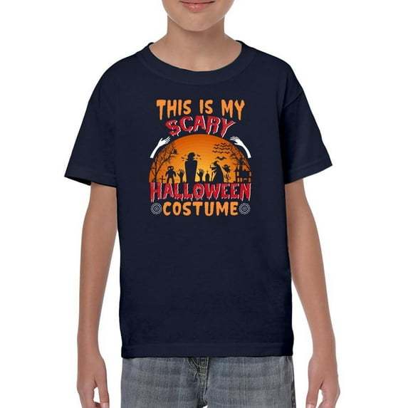 My Scary Halloween Costume. T-Shirt Juniors -Image by Shutterstock, Small