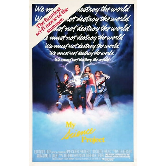 My Science Project Poster 12in x 16in Metal Print 12x16 Multi-Color Square Adults Z Posters