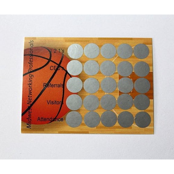 My Scratch Offs 0.50 Inch Silver Round Scratch Off Sticker Labels - 1000 Pack