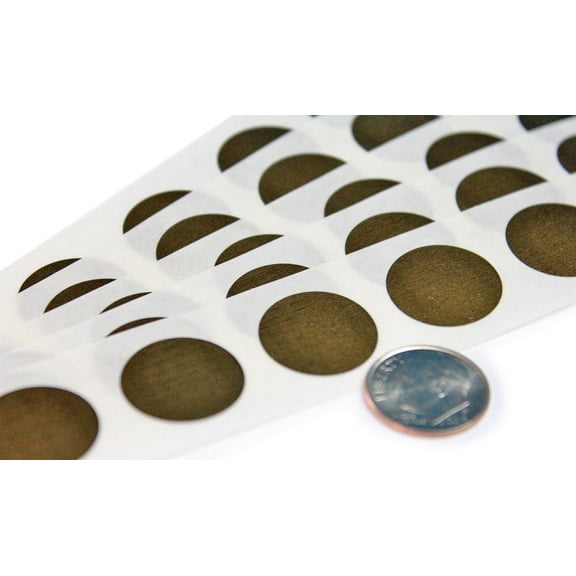 My Scratch Offs 0.70" Gold Round Scratch-off Sticker Labels, 1000 Count
