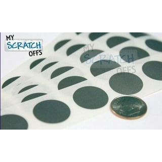 50pcs Scratch Off Stickers Round Labels Peel and Stick DIY Labels