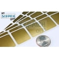 thumbnail image 1 of My Scratch Offs 1" Gold Square Scratch-off Sticker Labels, 250 Count, 1 of 1