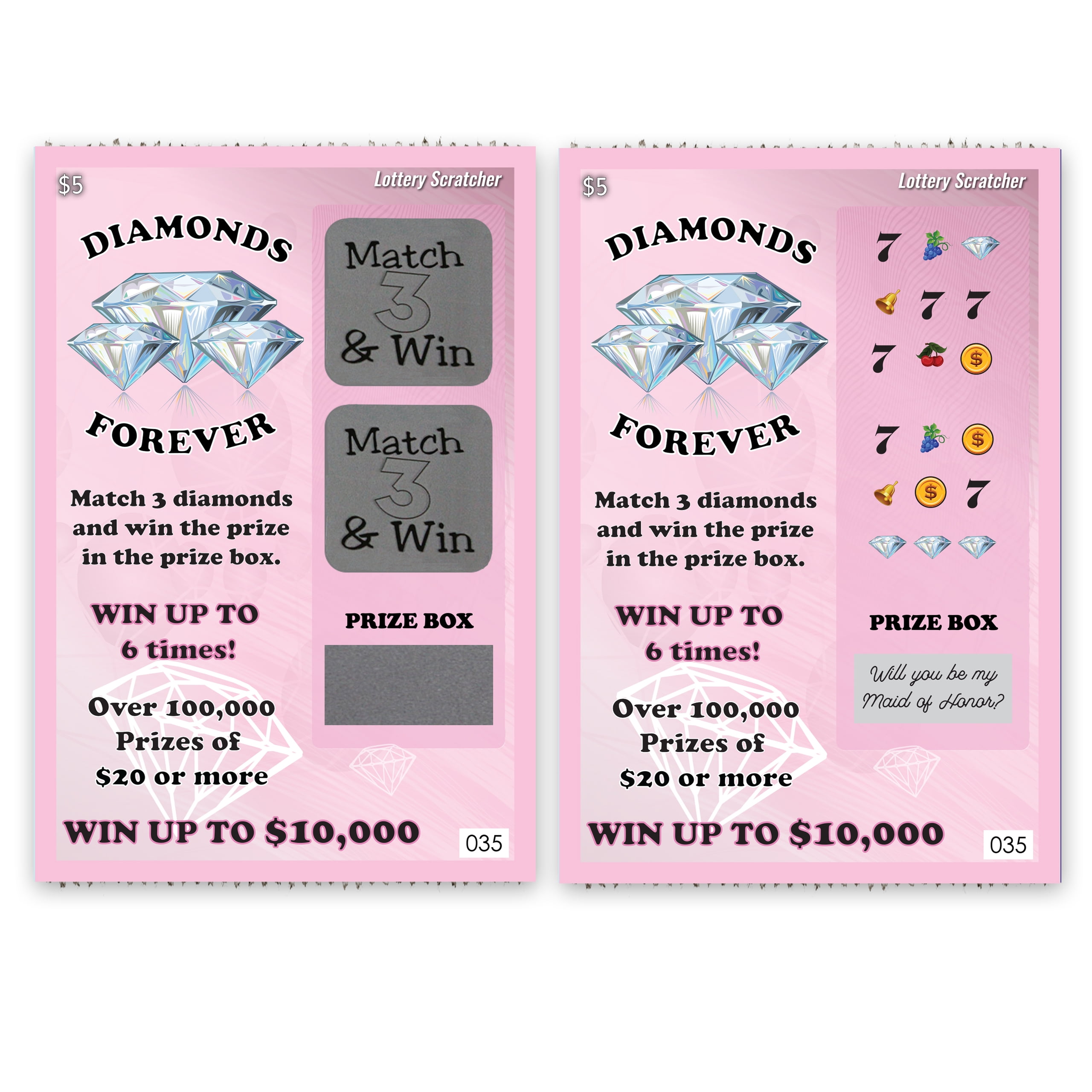 X sale lotto ticket