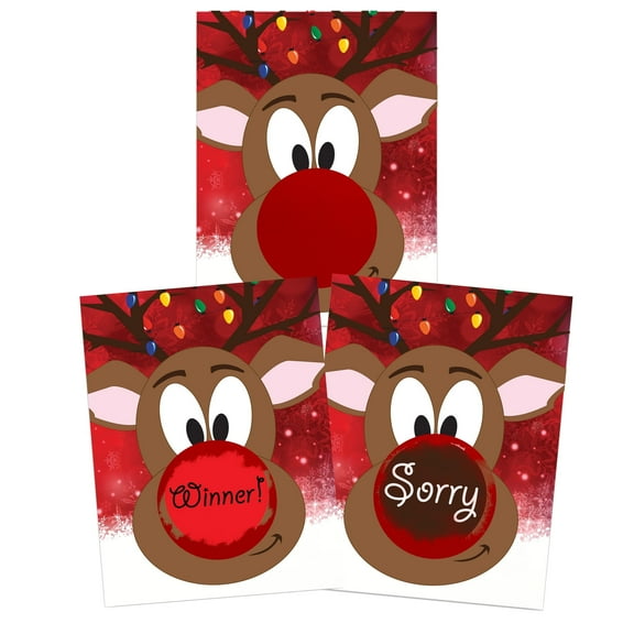 My Scratch Offs Holiday Rudolph the Red Nose Reindeer Scratch-off Game Cards, 26 Pack