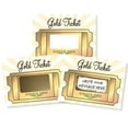 thumbnail image 1 of My Scratch Offs Gold Ticket Rectangle DIY Scratch-off Note Cards & Stickers, 20 Pack, 1 of 7