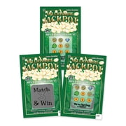Pregnancy Announcement Millionaire Jackpot Scratch Off Lotto Replica, Green 5 Pack by My Scratch Offs