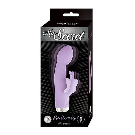 My Secret Butterfly Purple Vibrator