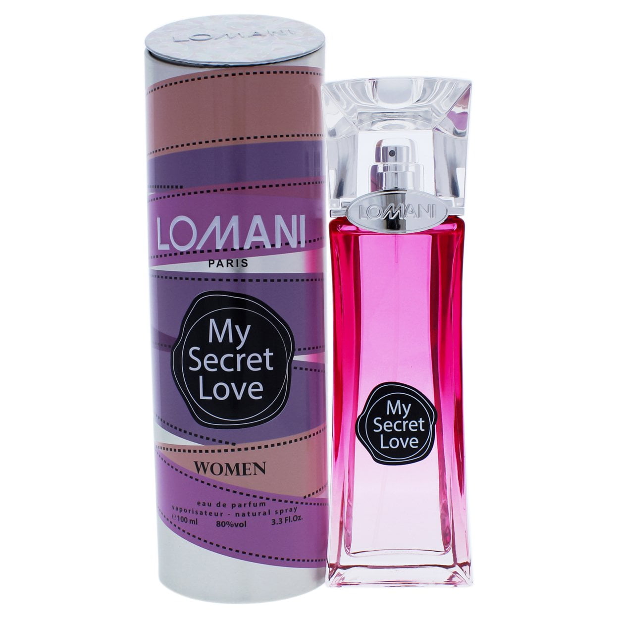 My Secret Love Eau De Parfum Spray By Lomani - 3.3 oz My Secret Love Eau De Parfum Spray By Lomani - 3.3 oz
