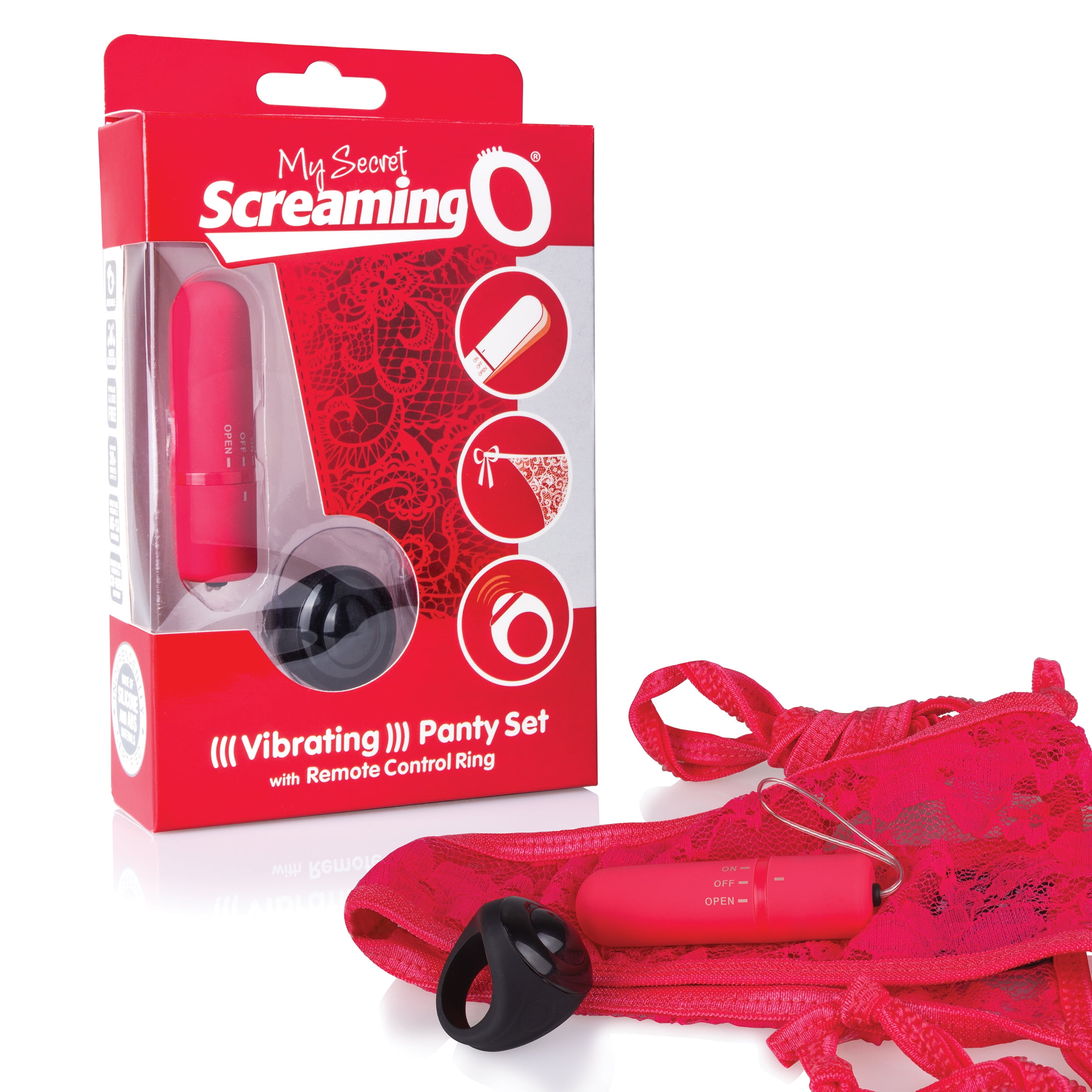 My Secret Wireless Remote Control Panty Vibrator by Screaming O Pleasure  Products