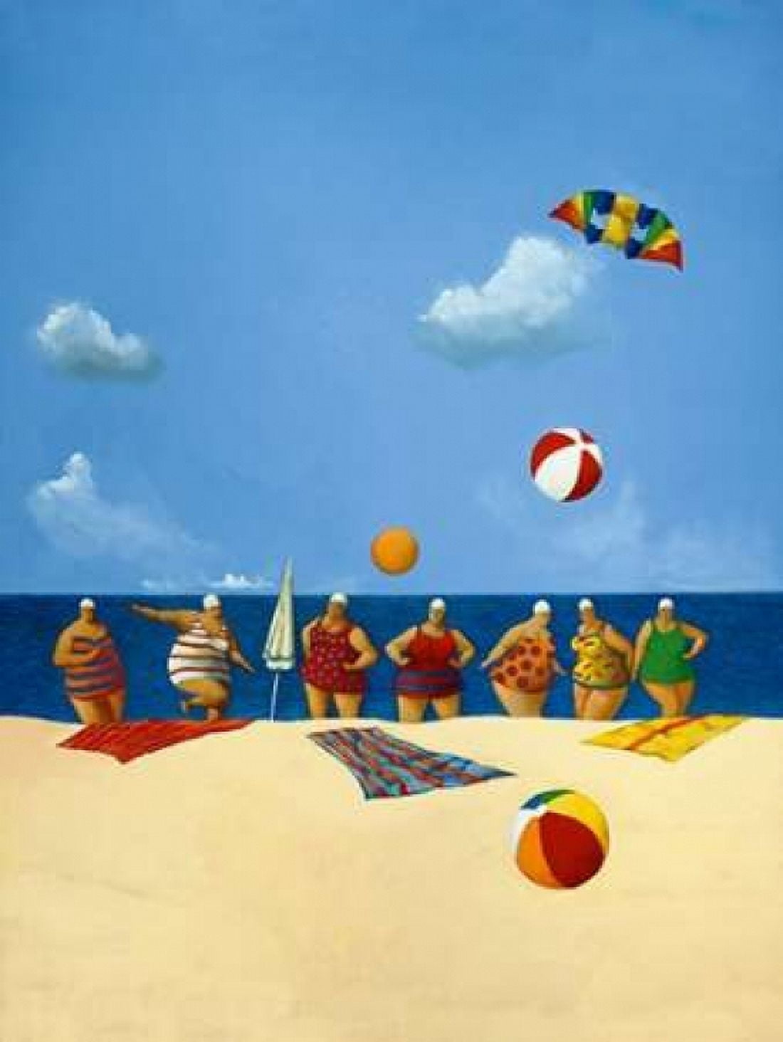 My Seven Aunts Canvas Art - Michael Paraskevas (18 x 24)