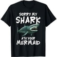 thumbnail image 1 of My Shark Ate Your Mermaid Funny Kids Boys Gift Shark T-Shirt, 1 of 5