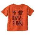 thumbnail image 1 of My Ship Dont Stick Cute Nautical Toddler Boy Girl T Shirt Infant Toddler Brisco Brands 2T, 1 of 6