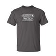thumbnail image 1 of My Silence Doesn't Mean I Agree With You. It's Just That Your Level Of Ignorance Sarcastic Humor Graphic Novelty Funny Tall T Shirt, 1 of 1