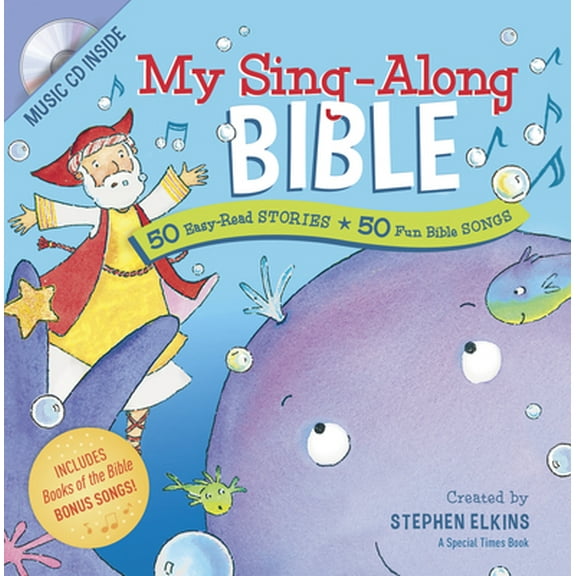 Pre-Owned My Sing-Along Bible: 50 Easy-Read Stories + 50 Fun Bible Songs (Hardcover) 1496405439 9781496405432
