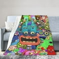 thumbnail image 1 of My Singing Monsters Blankets Ultra Soft Flannel Blanket All Season Fuzzy Blanket Fluffy Cozy Blanket For Couch Bed Sofa 50"X40", 1 of 9