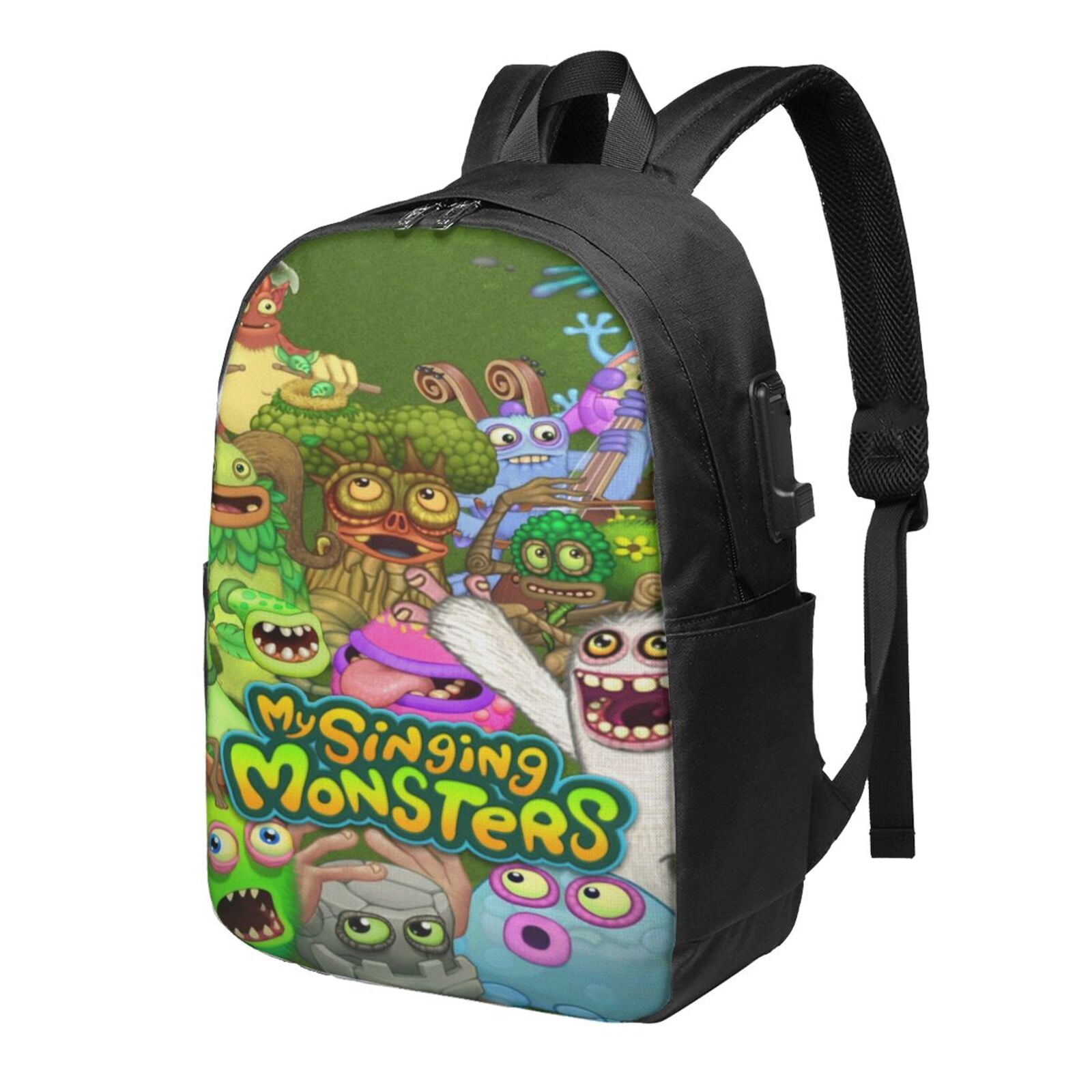 My Singing Monsters Cartoon Backpack Anime Print Large Capacity School ...