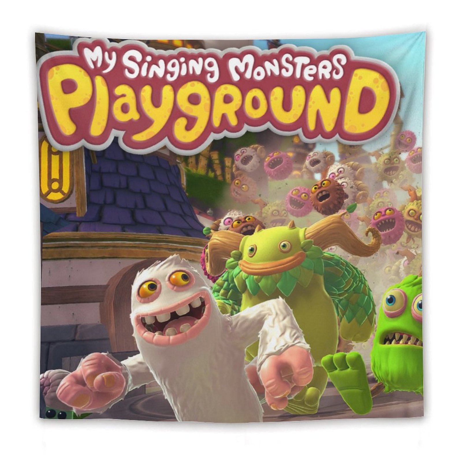 My Singing Monsters Dawn of Fire Tapestry Luxury Wall Hanging