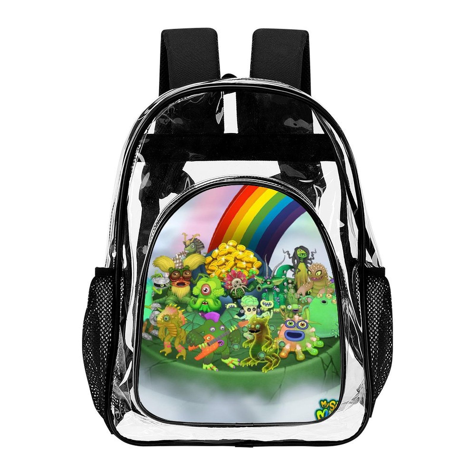 My Singing Monsters Island Transparent Backpack Student School Bag ...