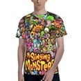 thumbnail image 1 of My Singing Monsters Men's Short-Sleeve T-Shirt Summer Casual Tee Top Breathable Crewneck T-Shirt Small, 1 of 7