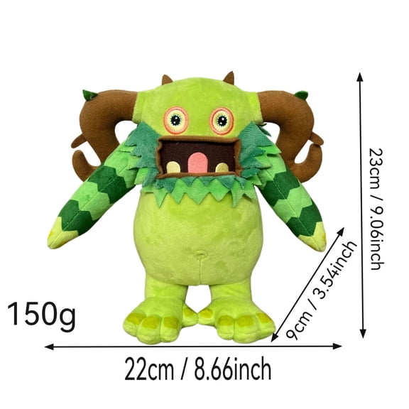 My Singing Monsters Plush Toy, Cute Game Character Stuffed Animal Doll Collectible Gift for Kids Fans