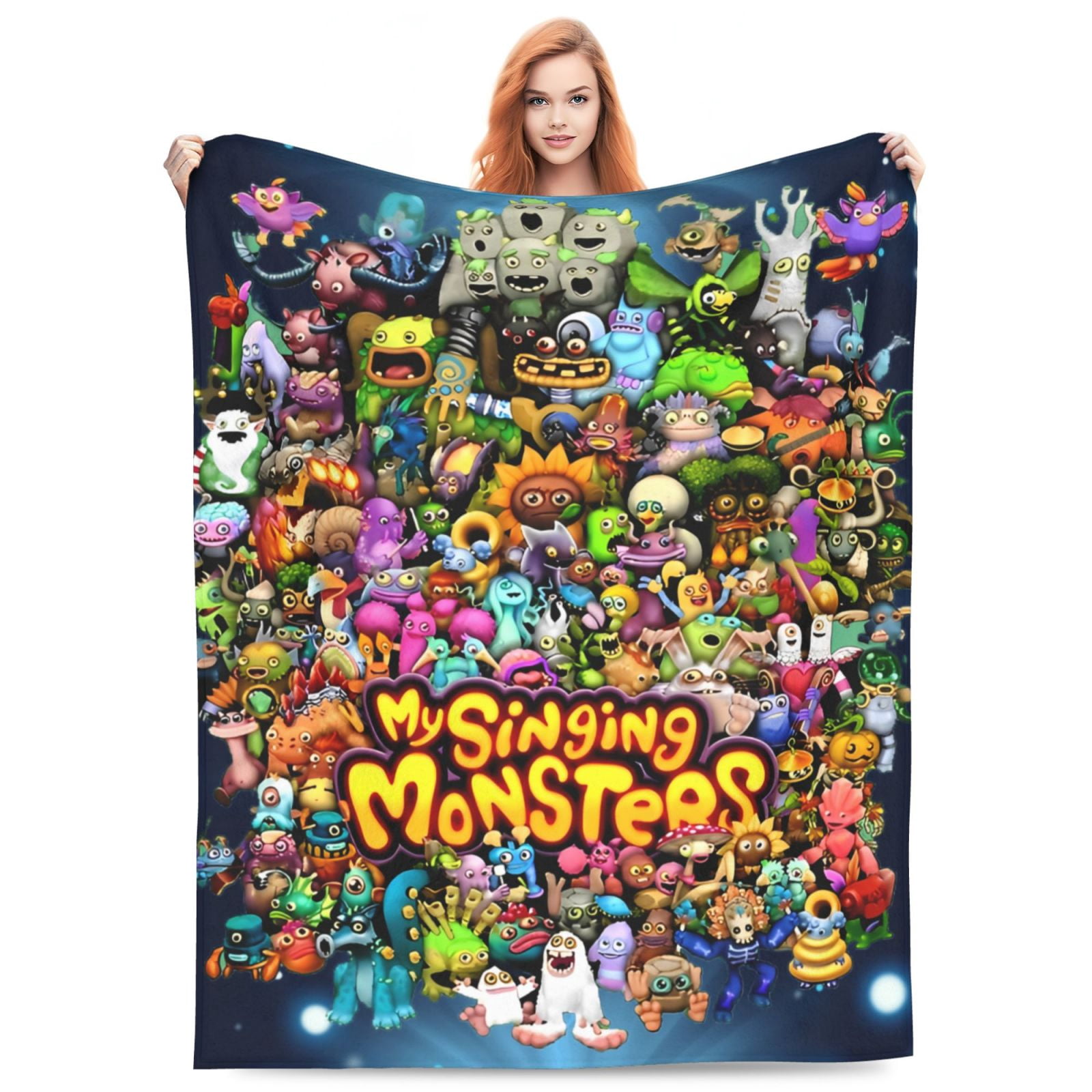 Moriah Elizabeth Merch Ultra-Soft Micro Fleece Blanket – 80x60 Inches – Lightweight & Cozy Black Throw - View #7