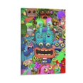 thumbnail image 1 of My Singing Monsters Wall Hanging Painting Wall Art Canvas Paintings Posters Home Decorations 08x12inch(20x30cm), 1 of 8
