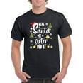 thumbnail image 1 of My Sister Did It Santa T-Shirt Men -Smartprints Designs, Male 5X-Large, 1 of 4