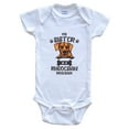 thumbnail image 1 of My Sister Is A Rhodesian Ridgeback Cute Dog Breed Baby Bodysuit, 0-3 Months White, 1 of 2