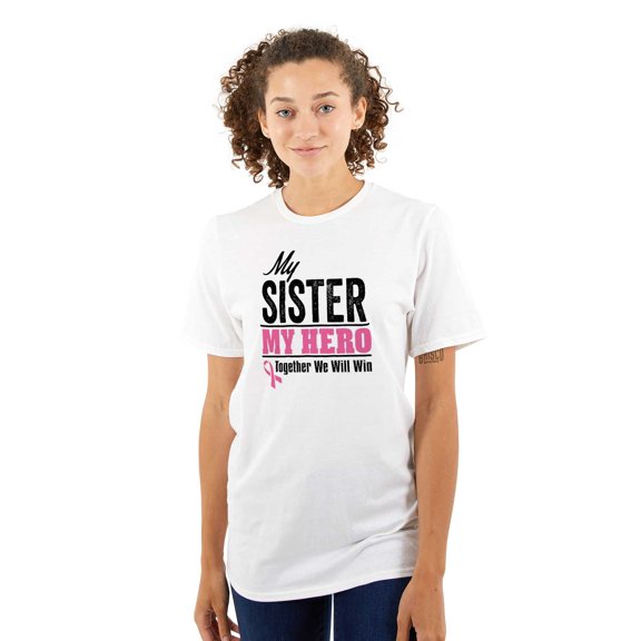 My Sister My Hero Together We Win Men's Graphic T Shirt Tees Brisco Brands X